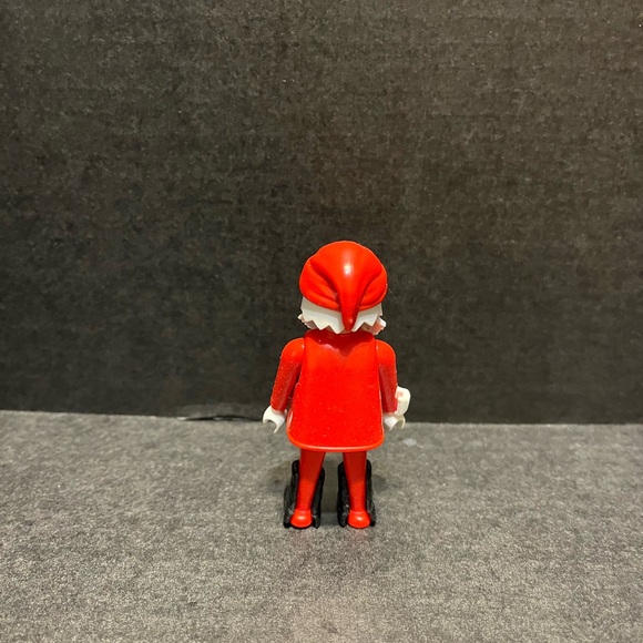 Playmobil Christmas Santa Claus 1986 collectible ST Nick white beard vintage - Picture 5 of 6